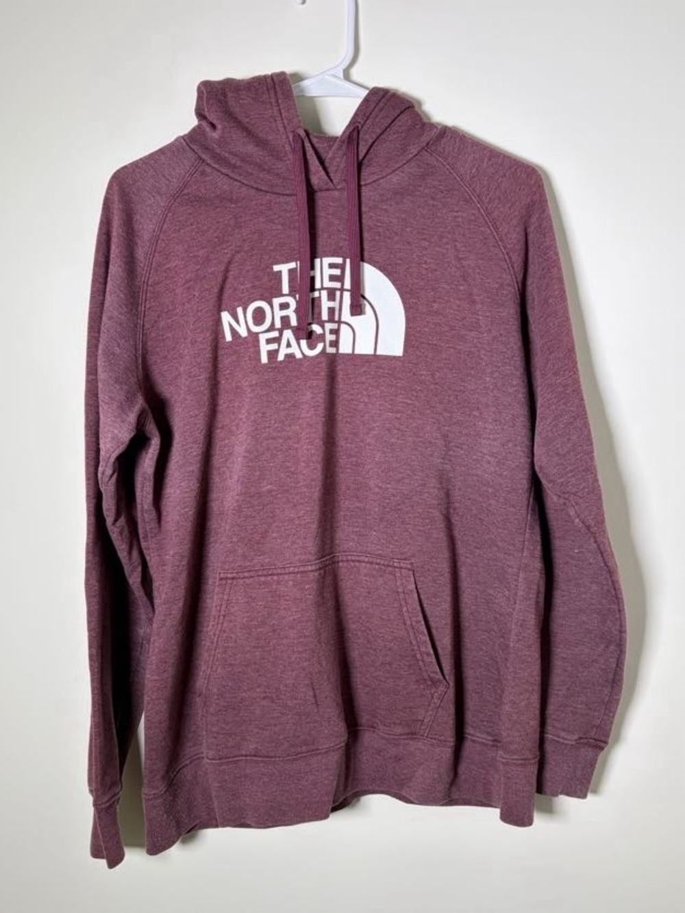 The North Face Women’s Large Maroon Crewneck Hoodie Sweatshirt